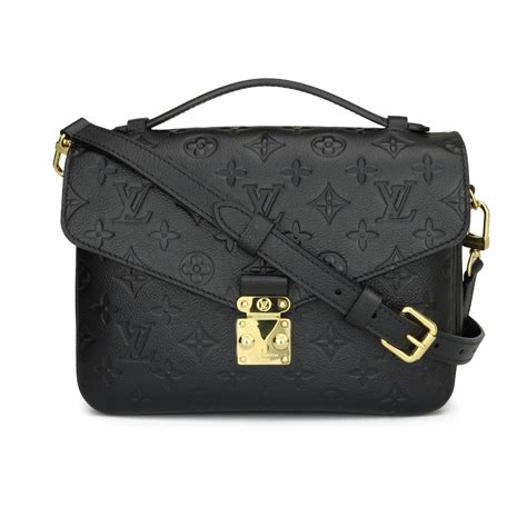 metis black lv|Luxury Monogram Handbag Pochette Metis .